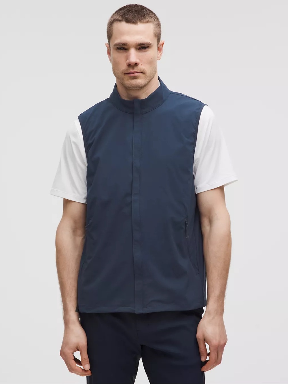 NWT Lululemon Windproof Full-Zip Golf Vest Club Blue Men’s XL